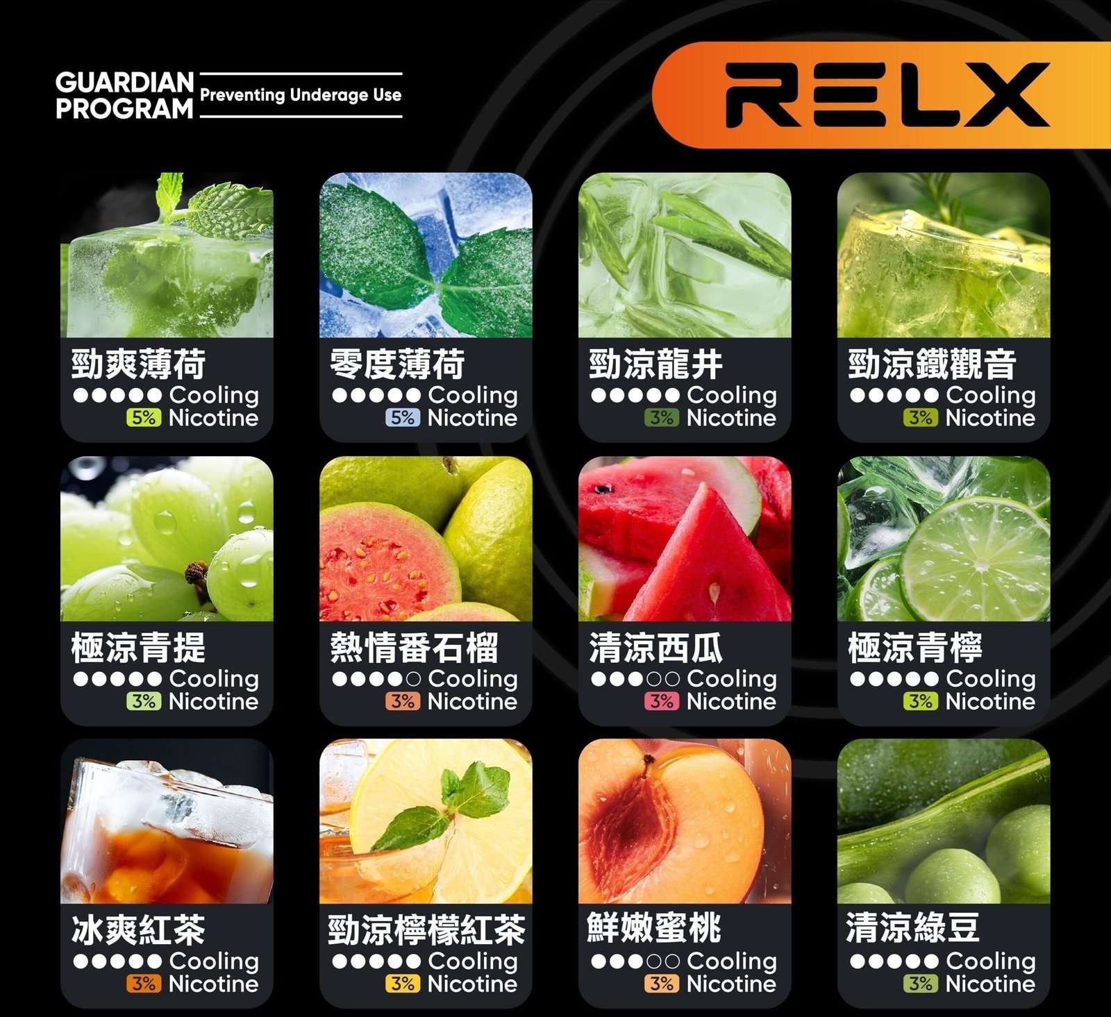 RELX 悅刻6代煙彈